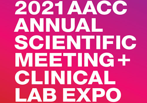 2021 AACC Annual Scientific Meeting pink logo box